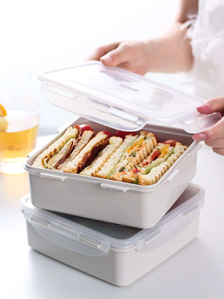 携帯用保温袋付きスリム弁当箱