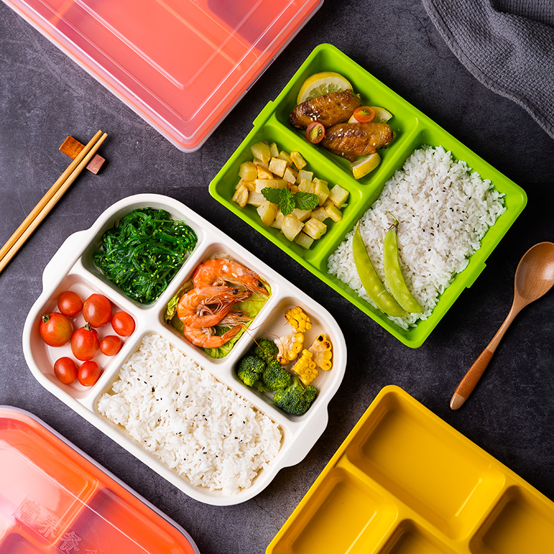 三仕切りスリム弁当箱