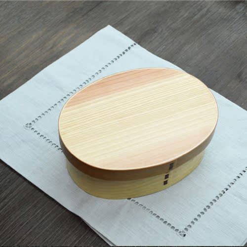 天然木製曲げわっぱ保温弁当箱