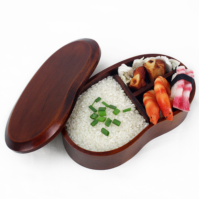 天然木製弁当箱