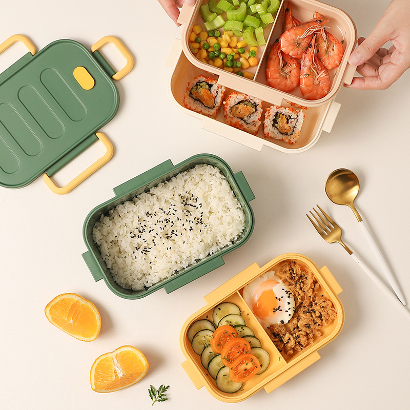 仕切り付き電子レンジ対応弁当箱