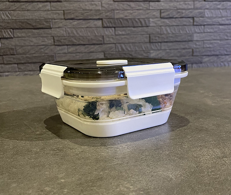 折りたたみ式レンジ対応弁当箱シリコン角型保存容器