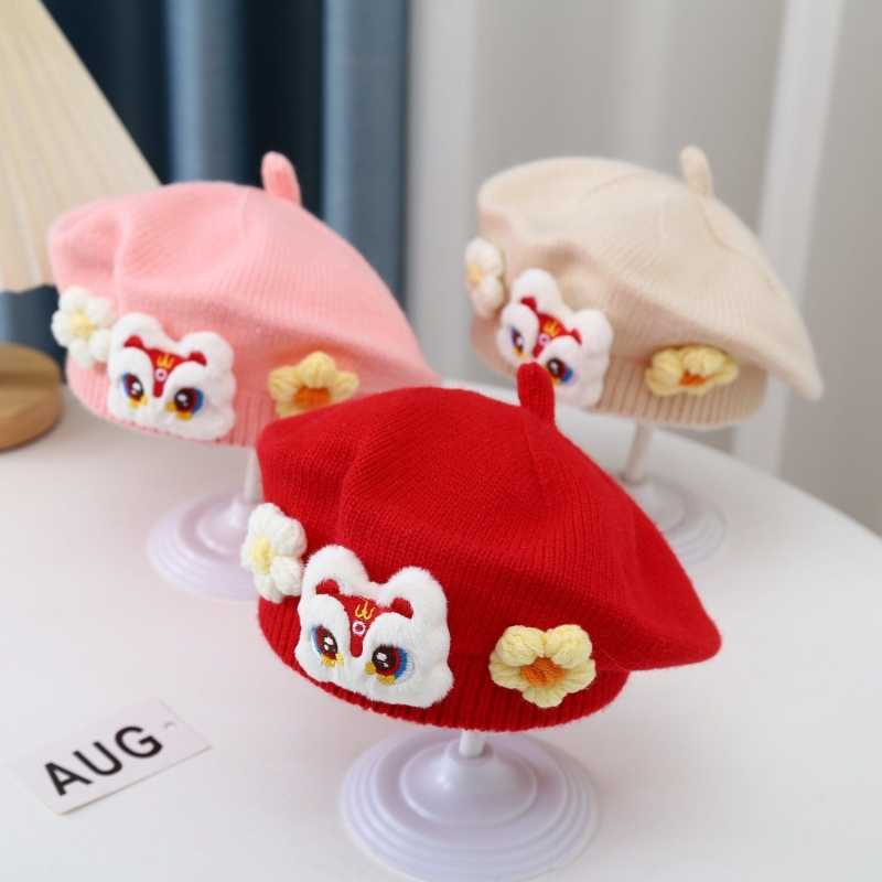 ふわもこうさぎベレー帽