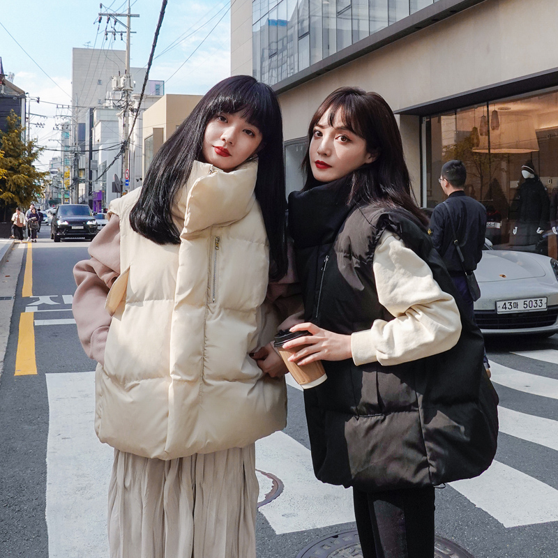 ベスト 袖なし中綿保温ベスト