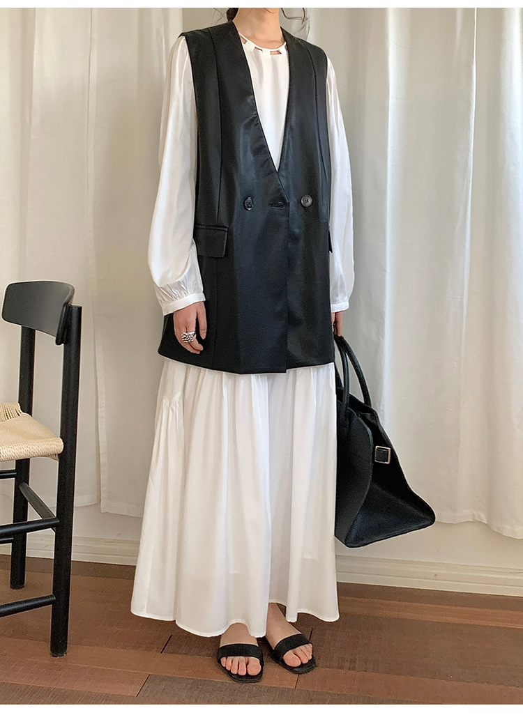 ベスト 洗練ロングジレ