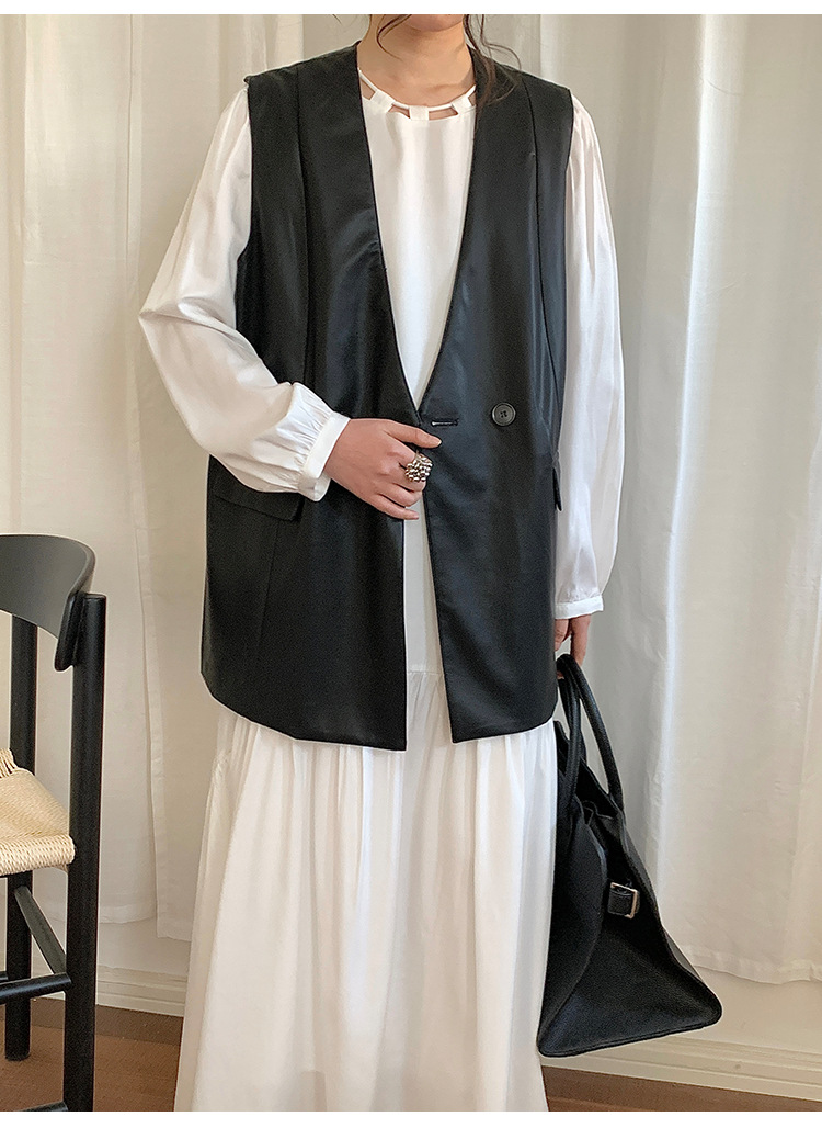 ベスト 洗練ロングジレ