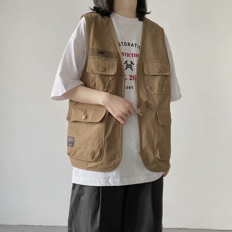 ベスト マルチポケット機能性ジレ