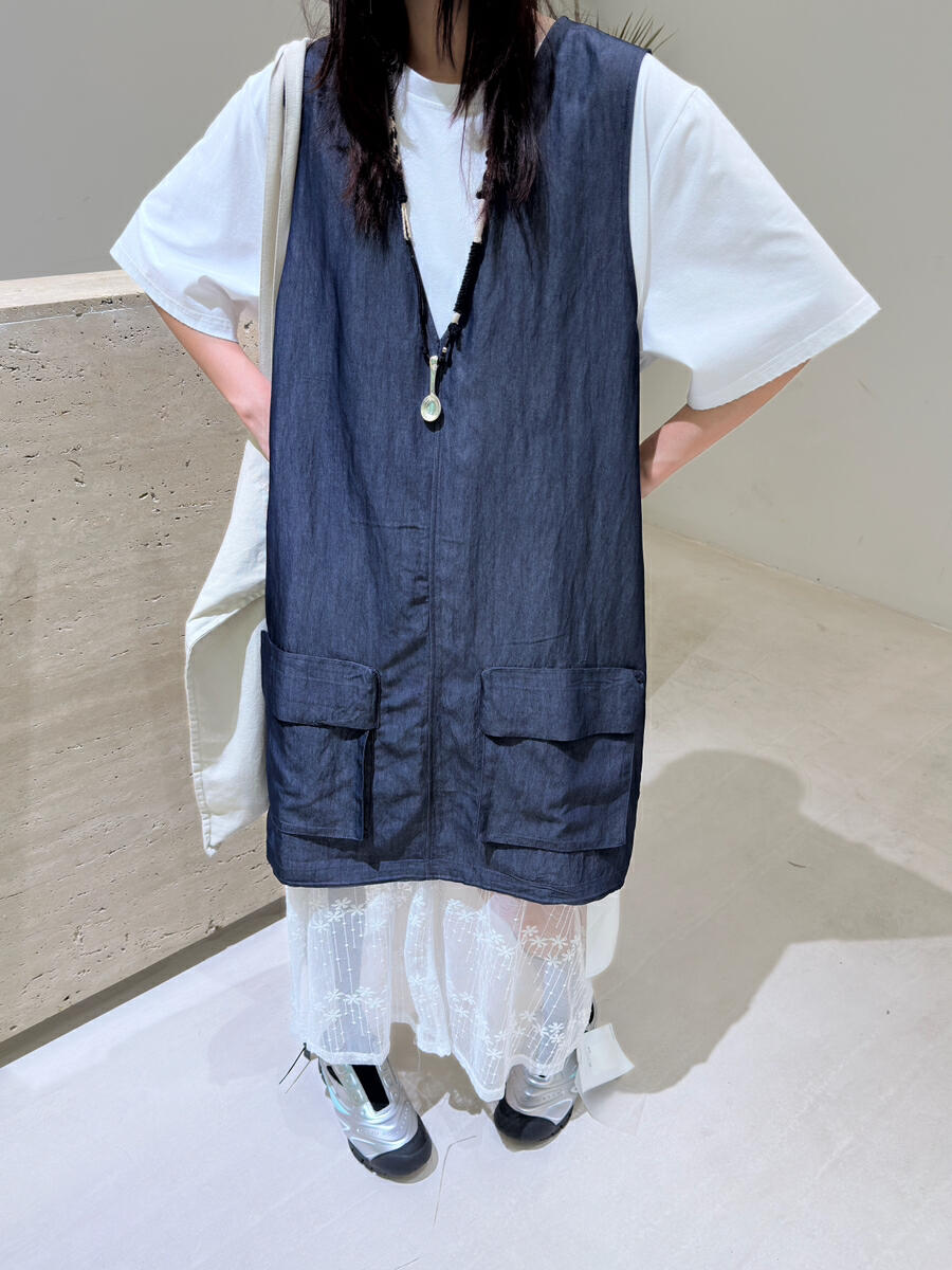 ベスト ゆったり着心地の大人のポケットジレ