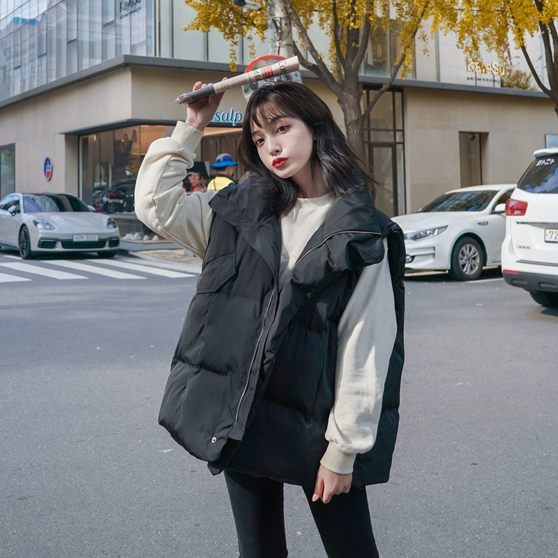 ベスト 袖なし中綿保温ベスト