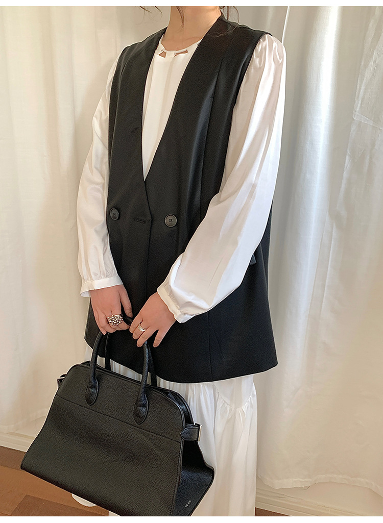 ベスト 洗練ロングジレ