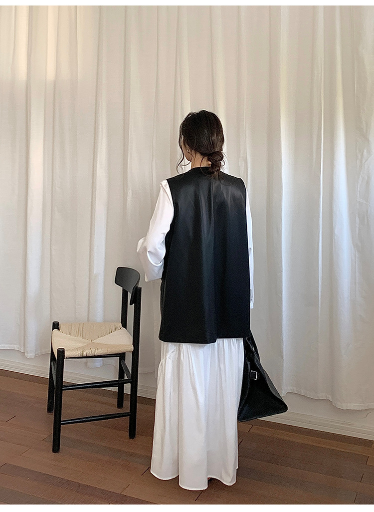 ベスト 洗練ロングジレ