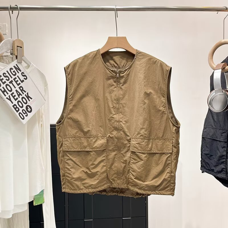 ベスト ベスト 軽量多機能ポケットジレ