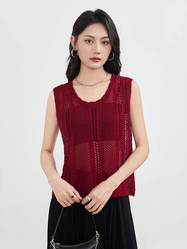 新品 TAN タン CROSS MARK SHORT TOPS ニットベスト 楽天市場】【61%OFF!】ダンボールニットベスト トップス ベスト