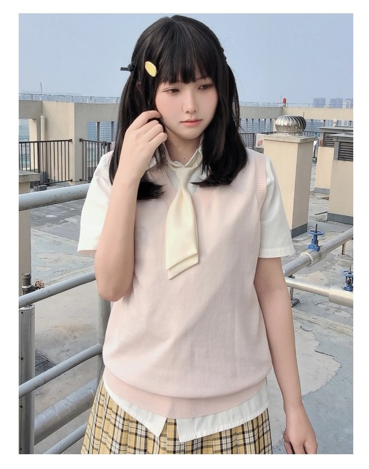 ニットベスト 優しい春風ニットベスト