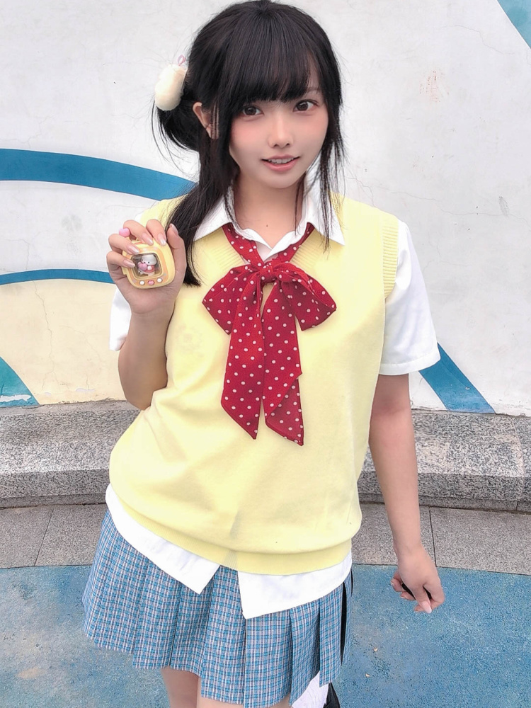 ニットベスト 優しい春風ニットベスト