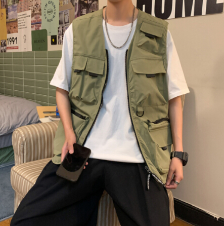 メンズ ベスト メンズ多機能フィッシングベスト釣り用アウター