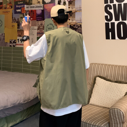 メンズ ベスト メンズ多機能フィッシングベスト釣り用アウター