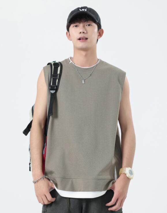 メンズ ベスト メンズ ノースリーブベスト レイヤード