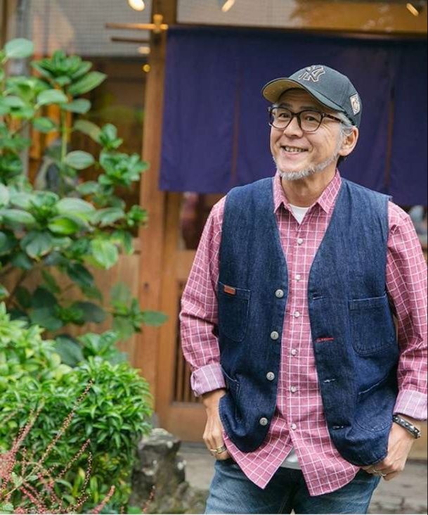 ベスト メンズ デニム 職人技匠仕立てマルチポケットベスト