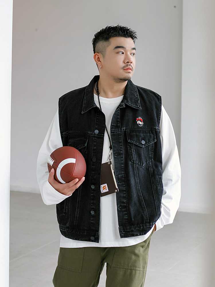 ベスト メンズ デニム カジュアル