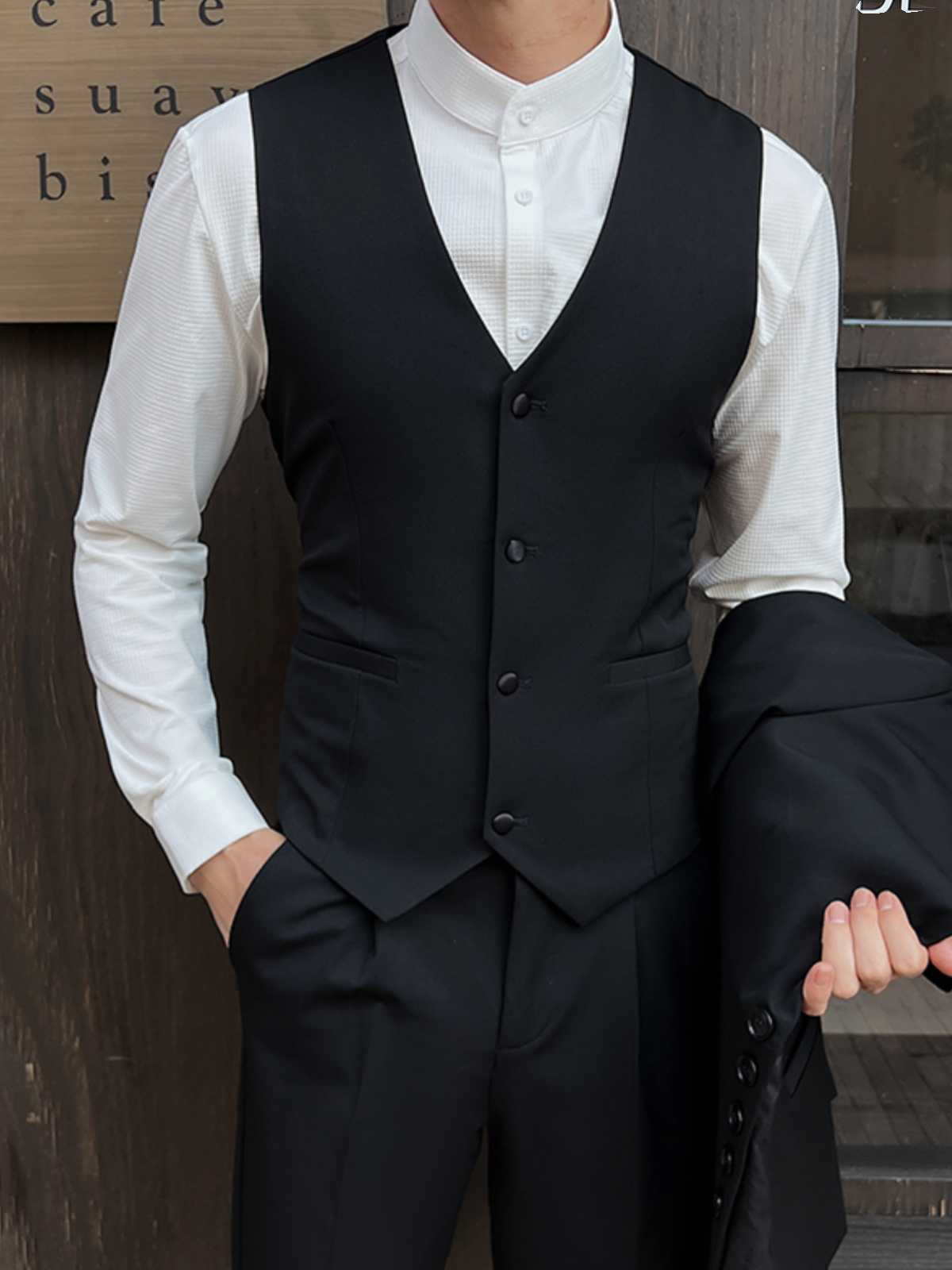 ベスト メンズ スーツ 紳士の品格 フォーマルベスト