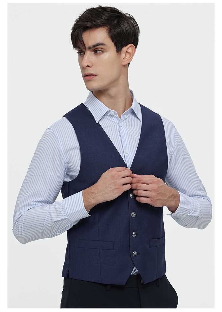 ベスト メンズ スーツ 洗練シルエット ビジネスベスト
