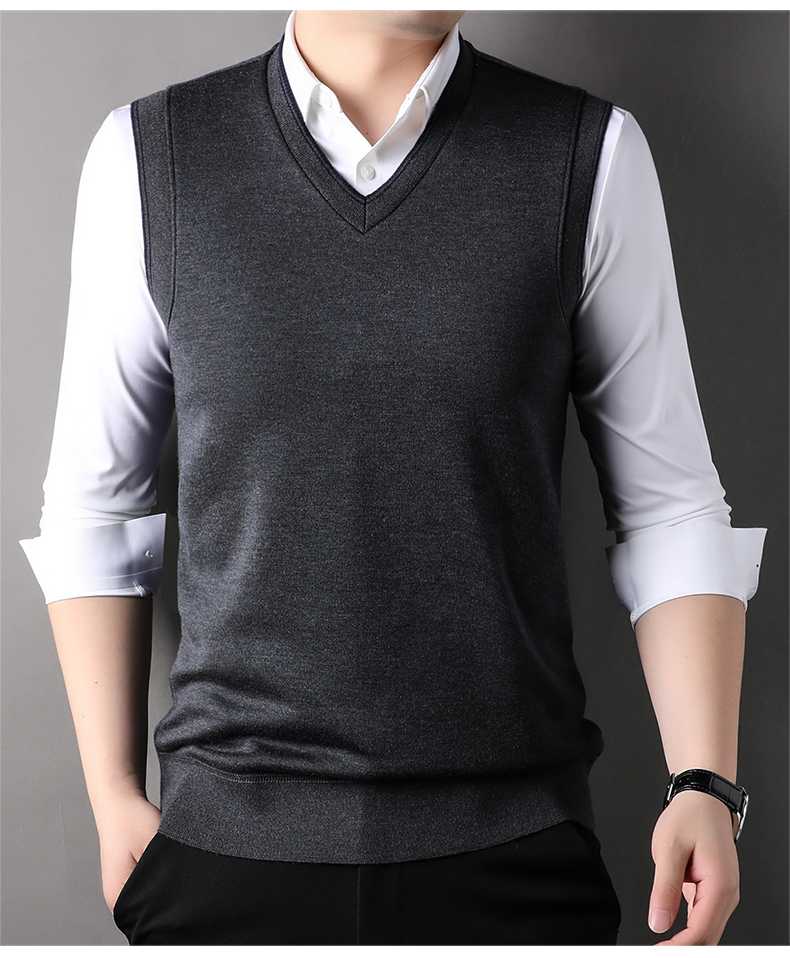 ベスト メンズ  スタンダード無地ベスト