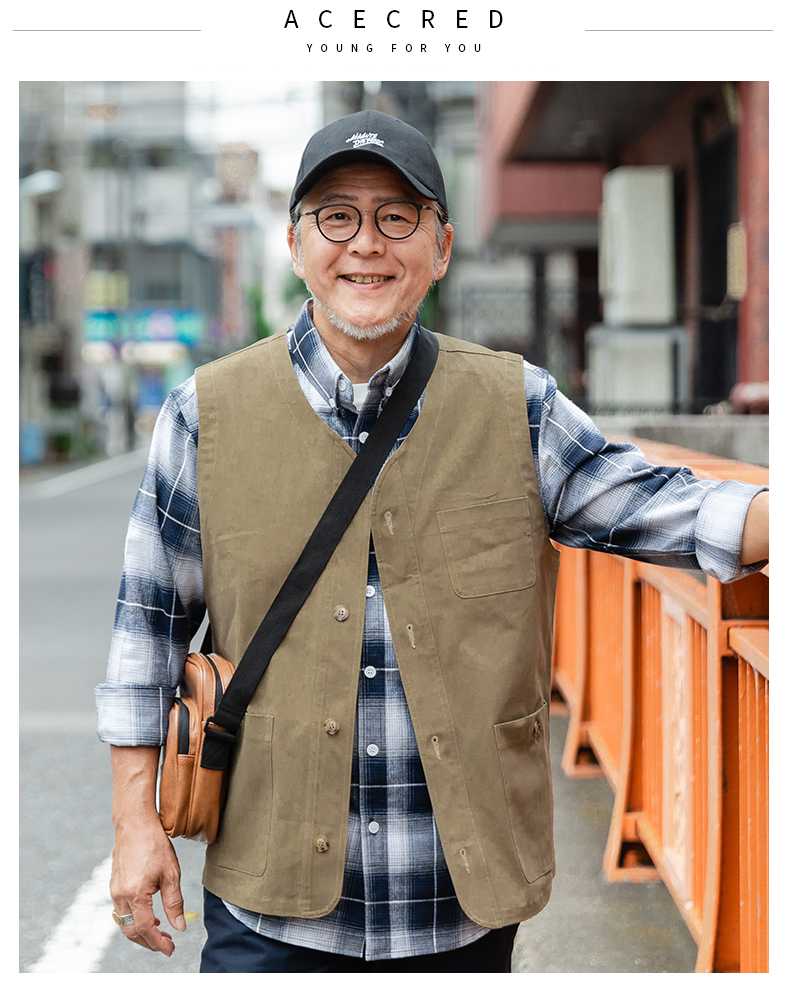 ベスト メンズ 実用的多機能ワークベスト