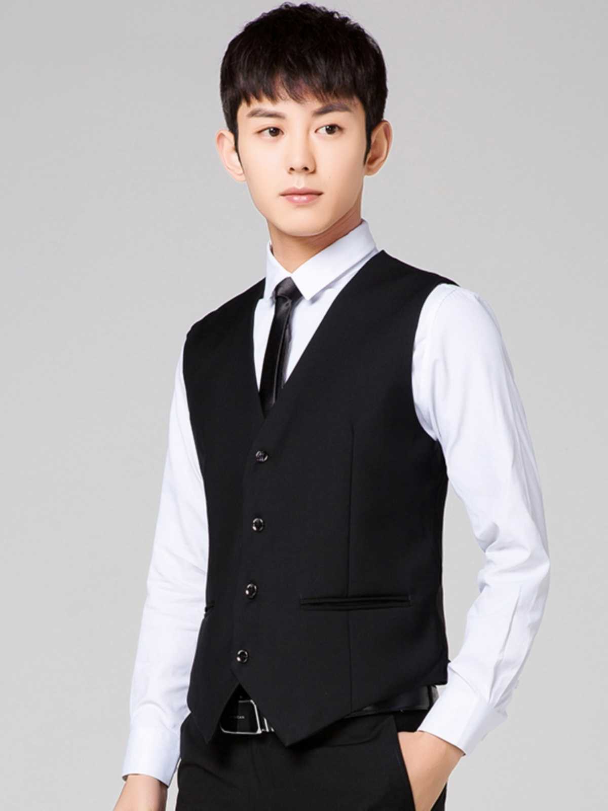 ベスト メンズ スマートフォーマル ベスト