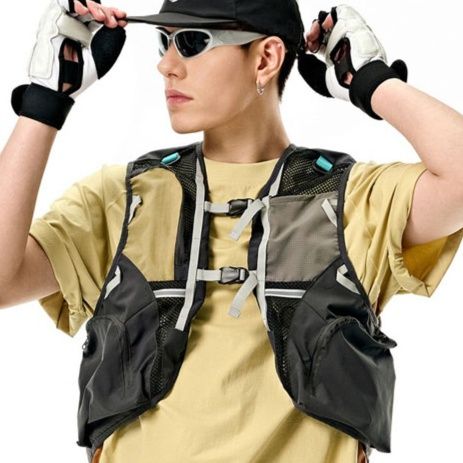 メンズ ベスト 多機能フィッシングベスト メンズ ストリート アウトドア メッシュ