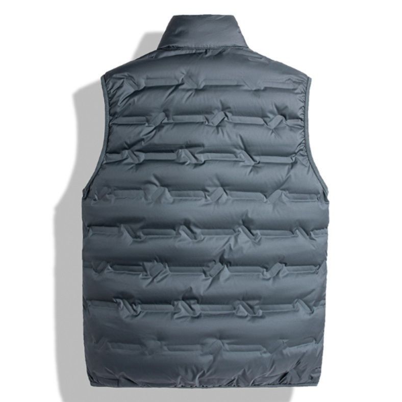 メンズベストダウン保温軽量防寒着