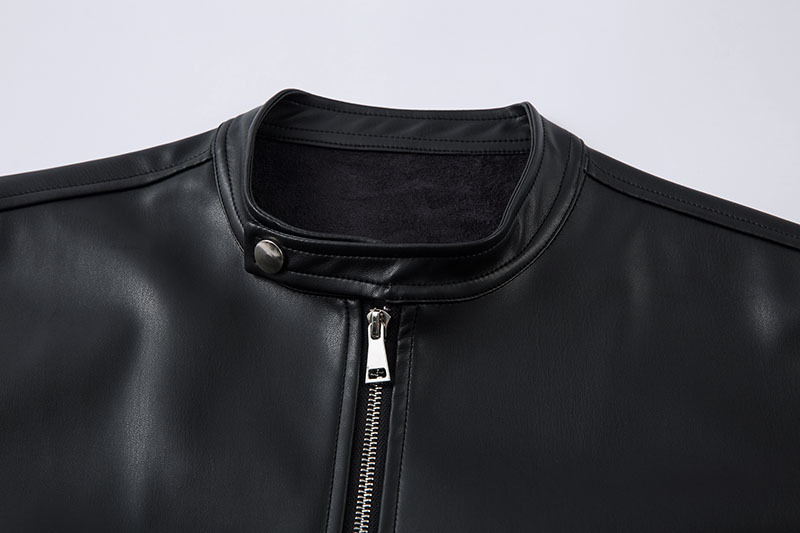 メンズ ベスト メンズ 合成皮革 ベスト ノースリーブ ライダース風 男女兼用