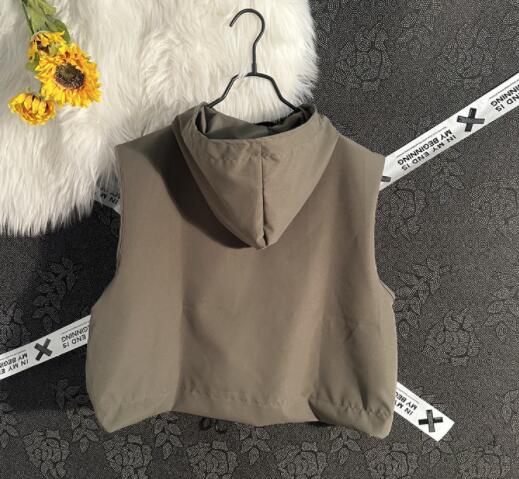 メンズ ベスト メンズ フード付きベスト ノースリーブ アウター