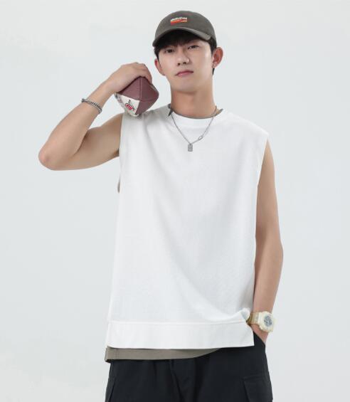 メンズ ベスト メンズ ノースリーブベスト レイヤード