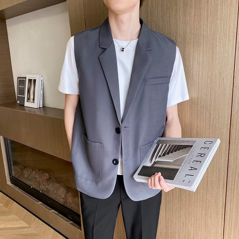 ベスト メンズ スーツ フォーマルベスト ジレ