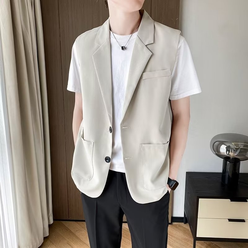 ベスト メンズ スーツ フォーマルベスト ジレ