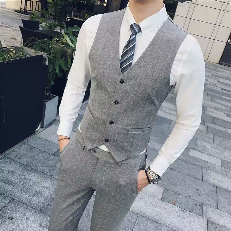 ベスト メンズ スーツ 洗練された紳士のフォーマルベスト