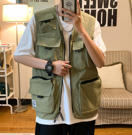 メンズ ベスト メンズ多機能フィッシングベスト釣り用アウター