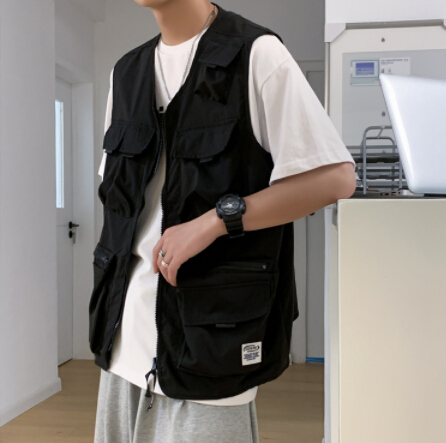 メンズ ベスト メンズ多機能フィッシングベスト釣り用アウター