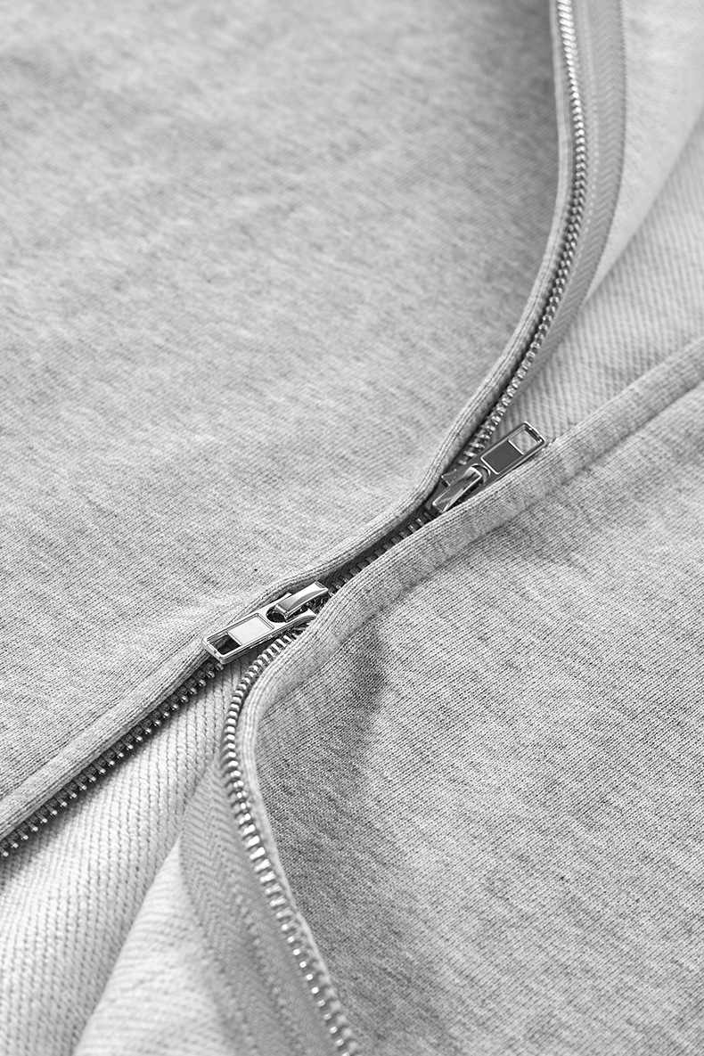 メンズ ベスト メンズ フード付きスウェットベスト ジップアップ 全3色