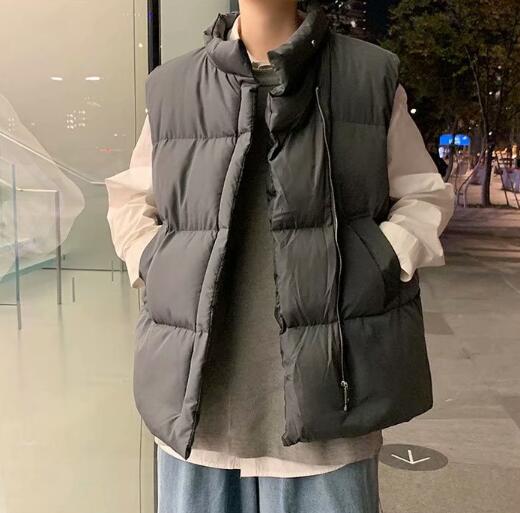 メンズ ベスト 秋冬メンズダウンベスト防寒軽量アウター