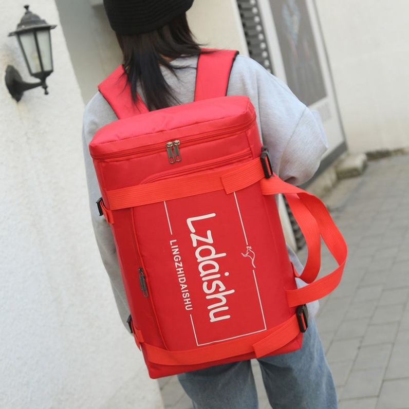 大容量リュック 方形ボックス型多機能通学リュック