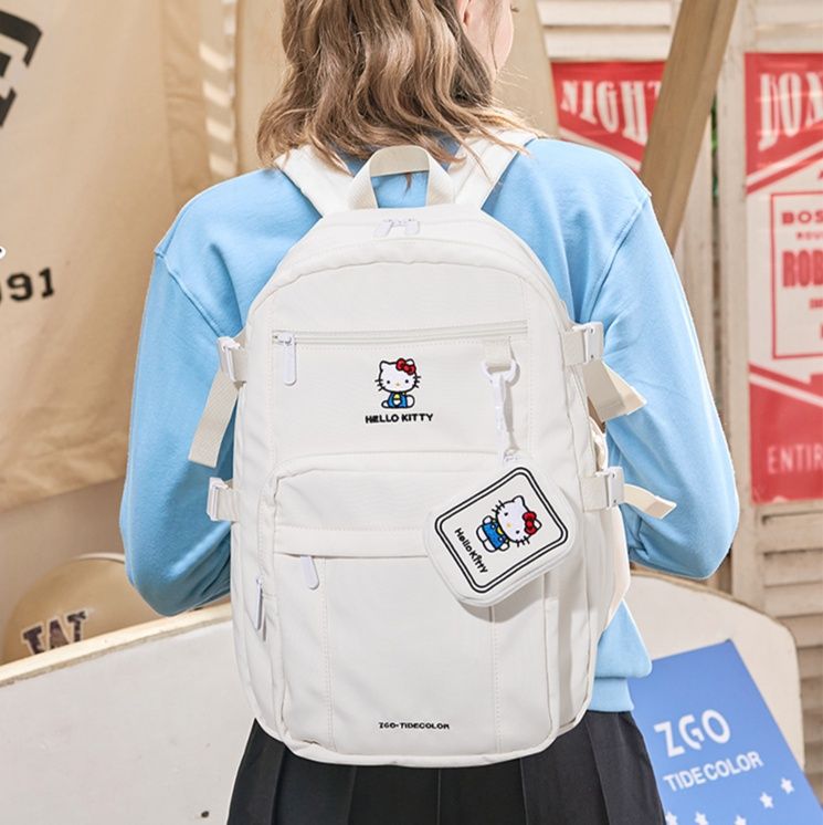 大容量リュック 機能的マルチポケット通学リュック