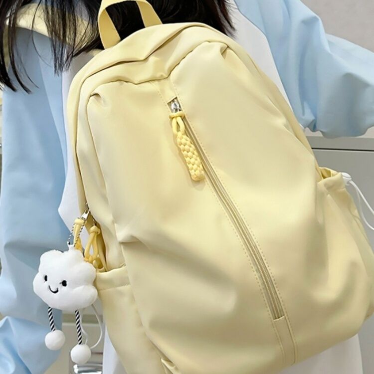 大容量リュック すっきりシンプル学生リュック