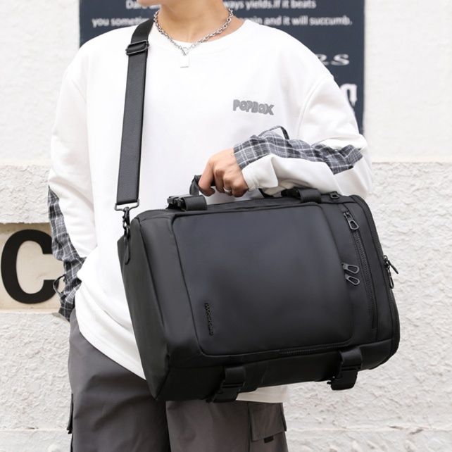 大容量リュック 多機能大容量スクエアリュック
