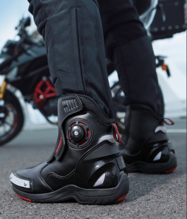 バイクブーツ ダイヤル式プロテクションブーツ