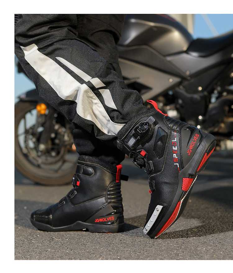 バイクブーツ ライダースプロテクトブーツ 