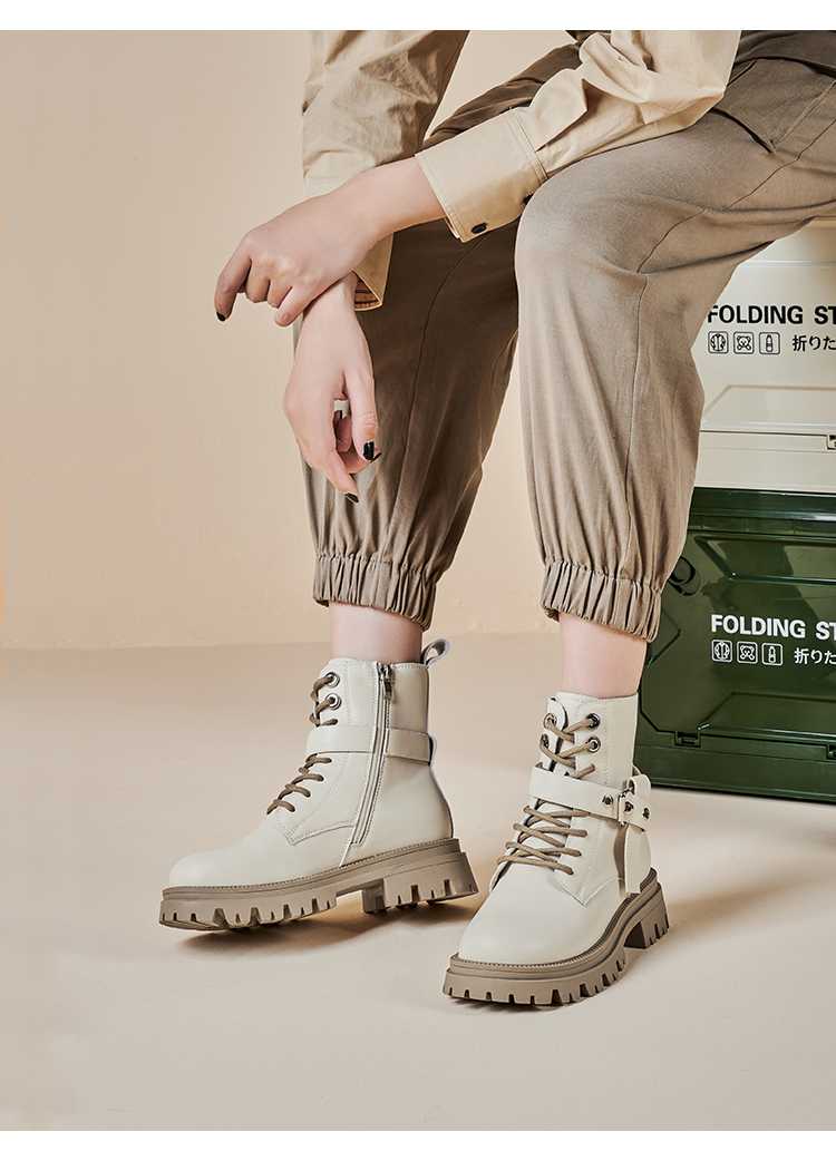バイクブーツ タフソールレースアップショートブーツ