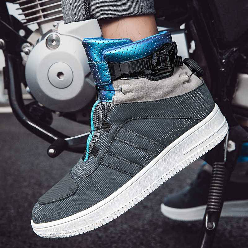 バイクブーツ ハイカット ストリート ライダーブーツ