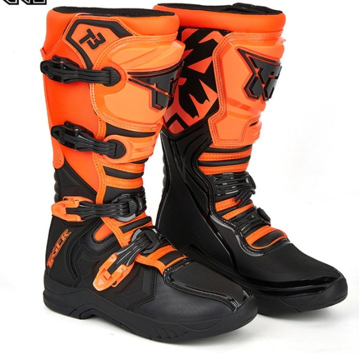バイクブーツ 本格派モトクロス用高機能　ライダーブーツ